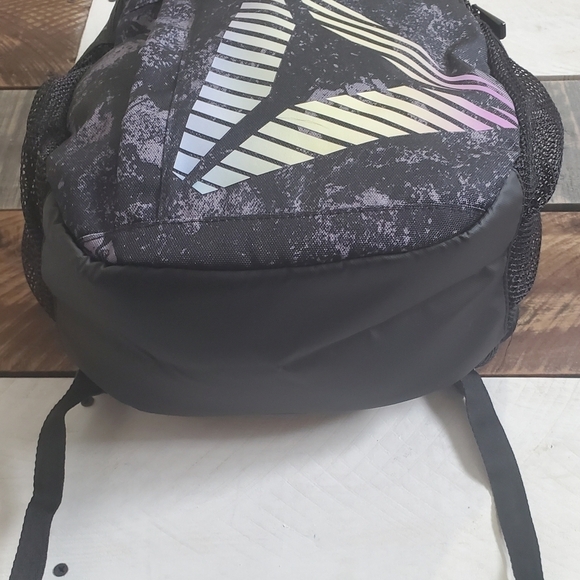 Reebok Black Gray Ocean Backpack Unisex NWT - Picture 10 of 13